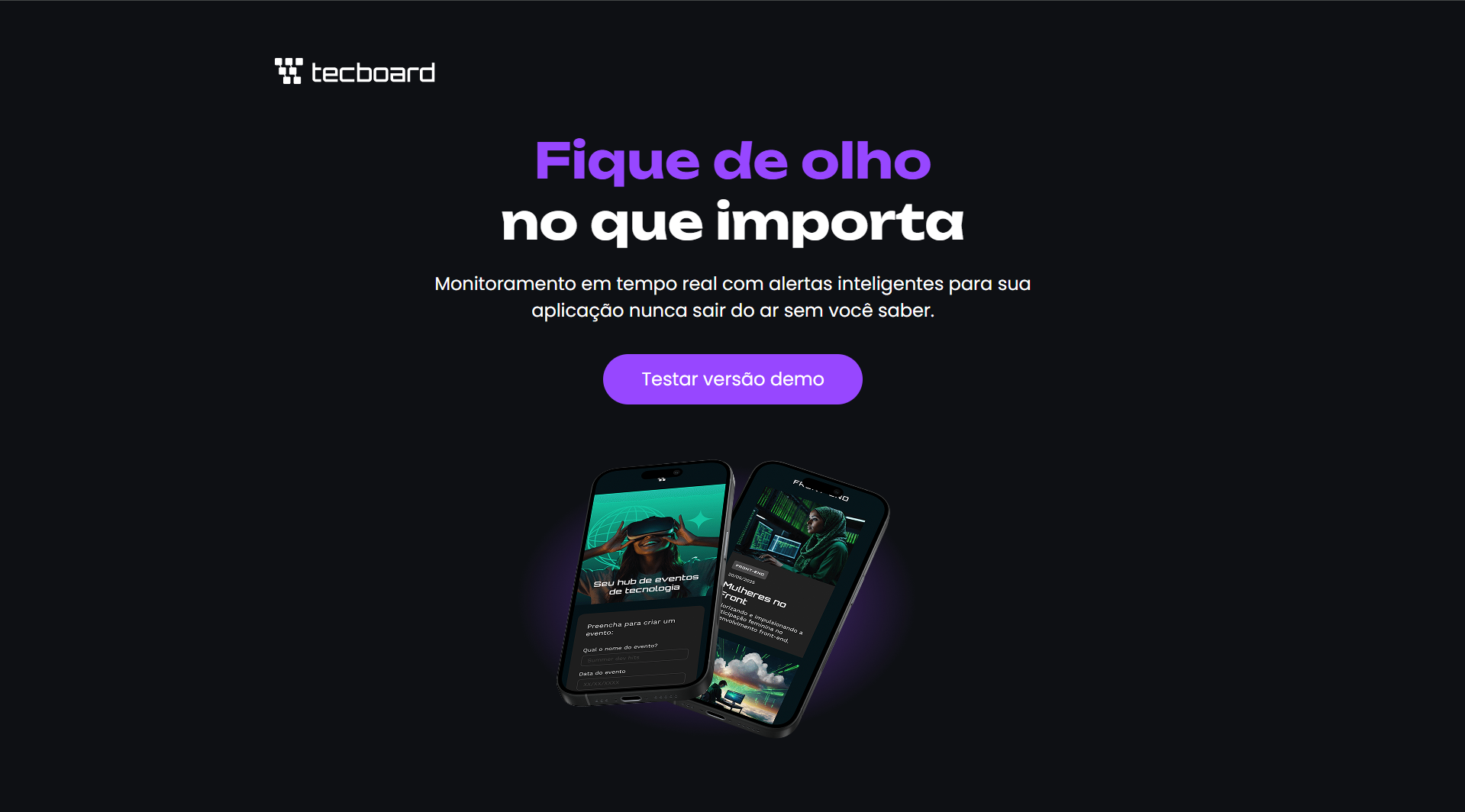 Preview do Site Principal
