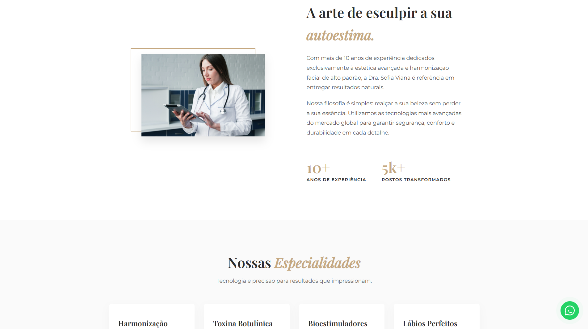 Preview do Site Principal